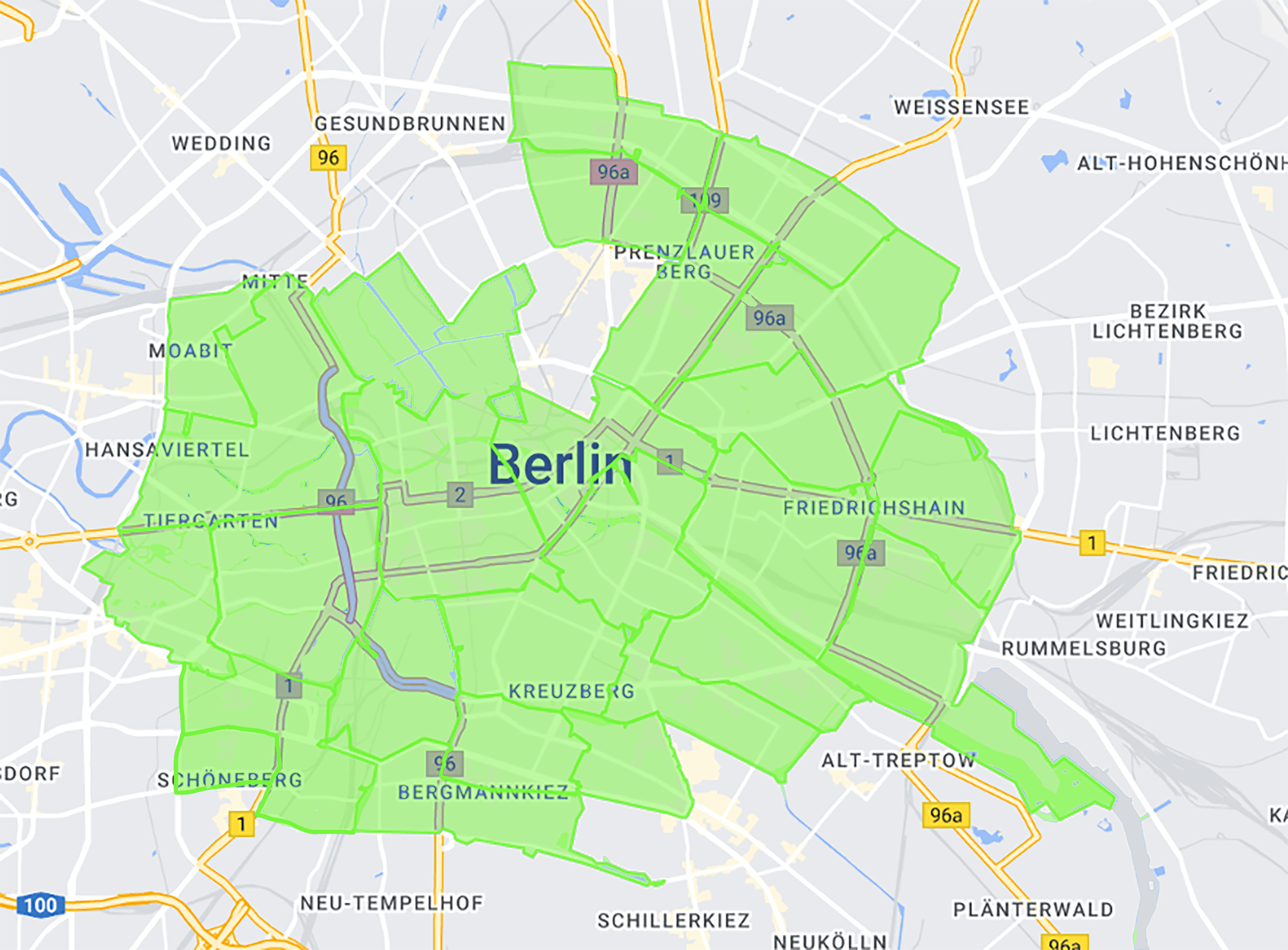 Altkleider abholen lassen in Berlin Mitte, Prenzlauer Berg, Tempelhof, Friedrichshain, Kreuzberg, Neukölln und Pankow